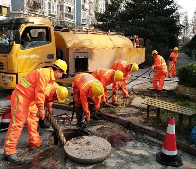 塔洋镇市政管道清淤