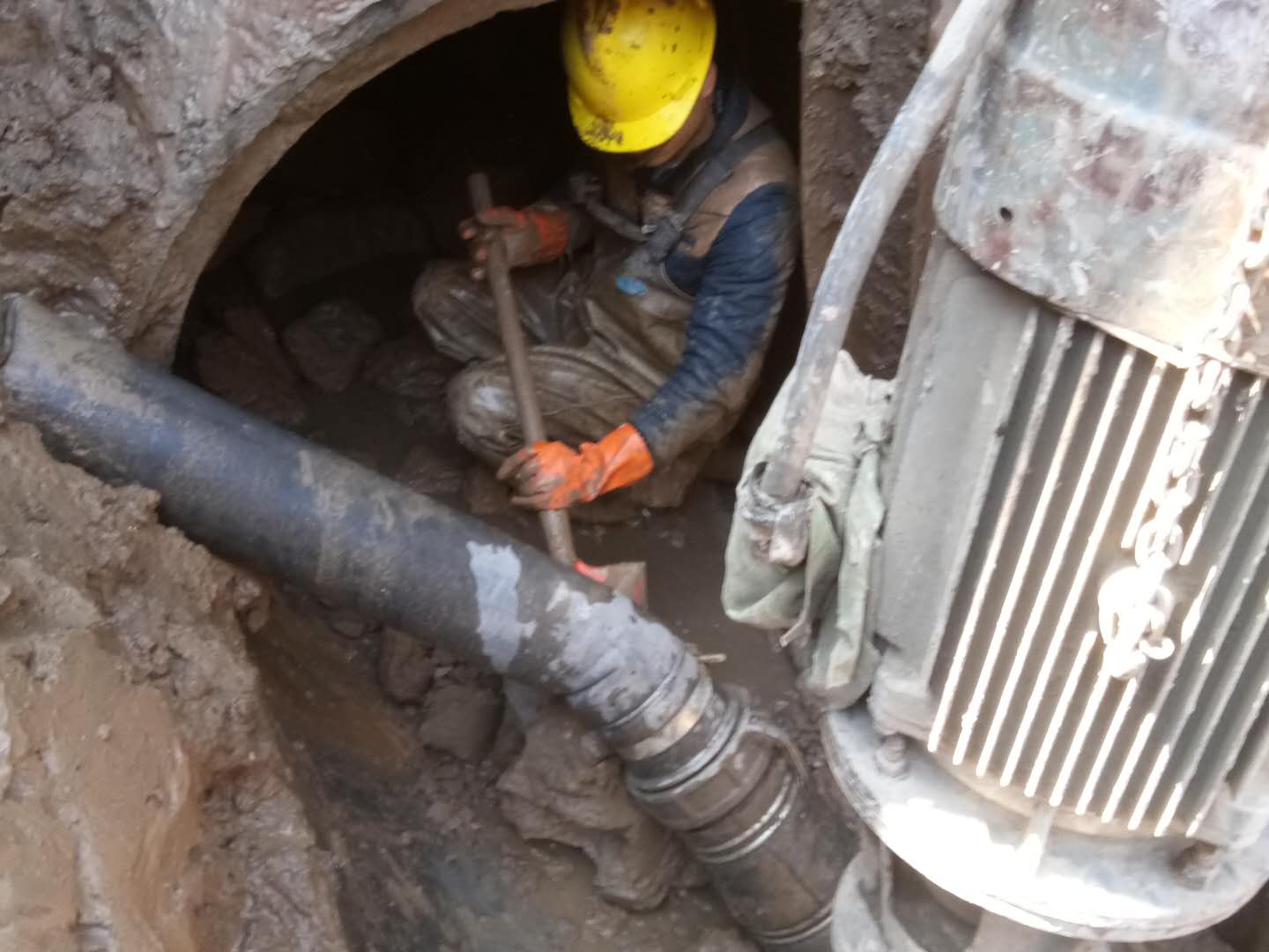 塔洋镇管道清淤