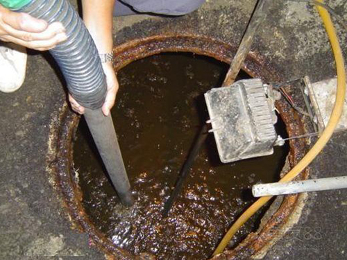 塔洋镇隔油池清理