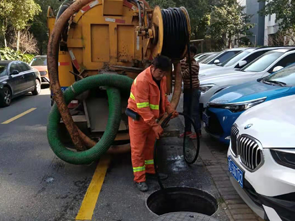 塔洋镇排污管道清淤